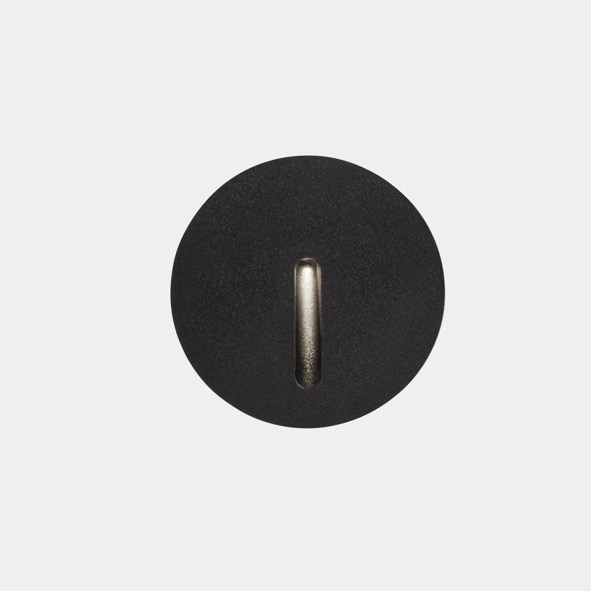 LedsC4 Empotrable De Pared IP66 Bat Round Lineal LED 2.2 Blanco Cálido - 2700K Gris Ur 05-E015-Z5-CK