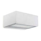 LedsC4 Aplique IP65 Nemesis LED 90*220Mm LED 19.2 Sw 2700-3200-4000K Blanco 1816 05-E027-14-EH
