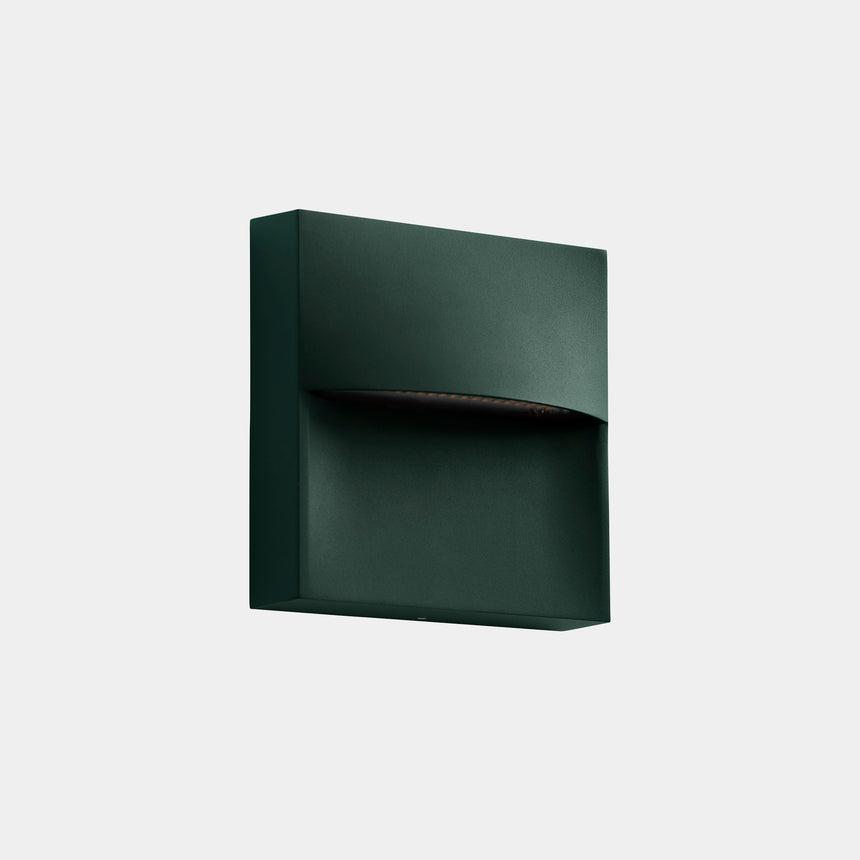 LedsC4 Aplique IP66 Sam 140Mm LED 3.5 Sw 2700-3200-4000K Verde Abeto 269Lm 05-E059-E3-EH