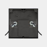 LedsC4 Aplique Sam 18cm LED gris urbano 05-E068-Z5-EH
