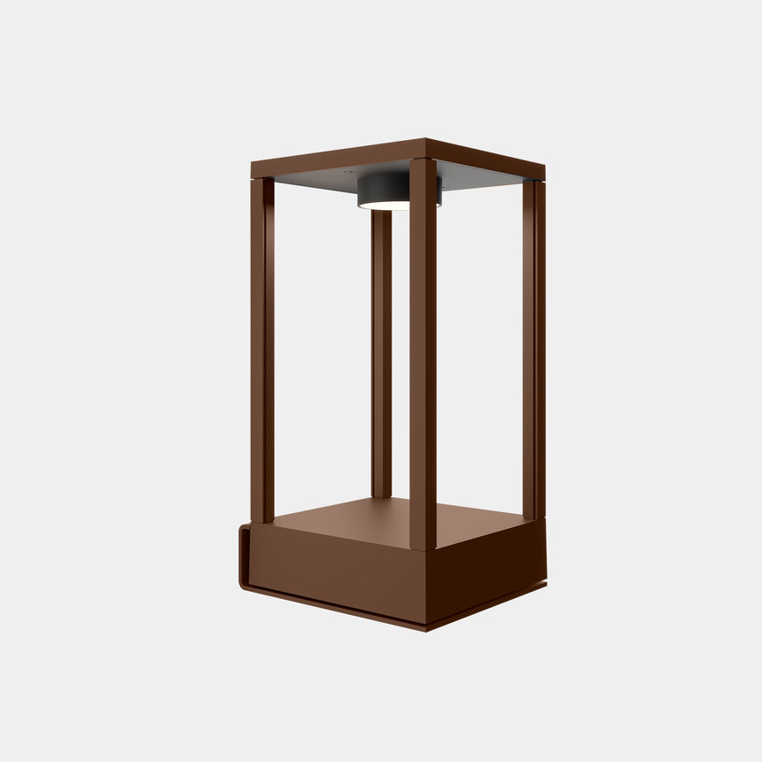 Aplique de exterior LedsC4 Rack WallFixture & Bollard Fixed 150x150x300mm LED 05-E082-60-OU