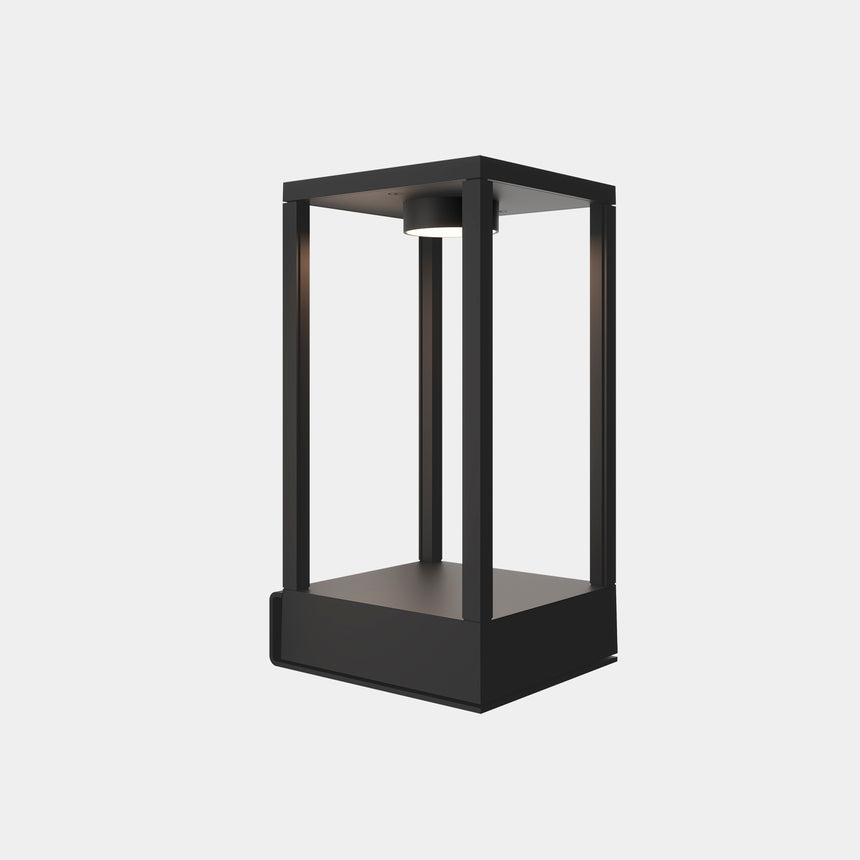 Aplique de exterior LedsC4 Rack WallFixture & Bollard Fixed 150x150x300mm LED 05-E082-60-OU