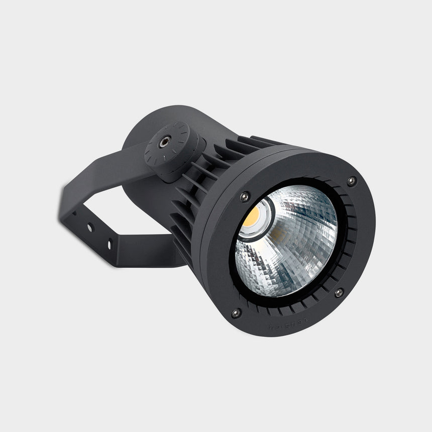 LedsC4 Proyector IP66 Hubble Cob LED Ø234Mm LED 96.8 Blanco Cálido - 2700K Dali-2/Pus 05-E083-Z5-CK