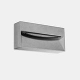 LedsC4 Empotrable de pared Arc LED 9 blanco cálido cemento 05-E090-DC-CL