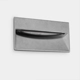 LedsC4 Empotrable de pared Arc LED 9 blanco cálido cemento 05-E090-DC-CL