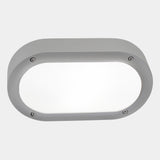 LedsC4 Aplique IP66 Basic Oval LED 8.5 Sw 2700-3200-4000K Gris 793Lm 05-E102-34-EH