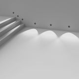 LedsC4 Empotrable De Pared IP66 Bat Round Oval LED 3 3000K Gris Urbano 77Lm 05-E108-Z5-CL