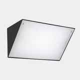 LedsC4 Aplique Curie PC 35cm LED negro 05-E138-60-EH