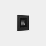 LedsC4 Empotrable De Pared IP65 Click LED 1.4 Blanco Cálido - 3000K On-Off Negro 31Lm 05-E141-05-CL