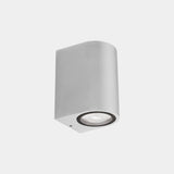 LedsC4 Aplique de pared exterior IP66 Eko Single GU10 blanco 05-E157-14-37