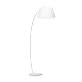 Lámpara de pie Ideal Lux Pagoda tela 184cm E27 blanco — ref. 051741 (1)