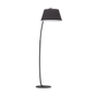 Lámpara de pie Ideal Lux Pagoda negro tela 184cm 051765