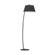 Lámpara de pie Ideal Lux Pagoda negro tela 60W 184cm 051765