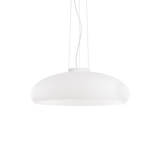Lámpara colgante Ideal Lux Aria blanco cristal 60W Ø49,5cm 059679