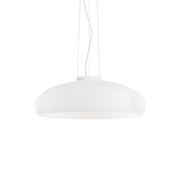 Lámpara colgante Ideal Lux Aria blanco cristal Ø49,5cm 059679