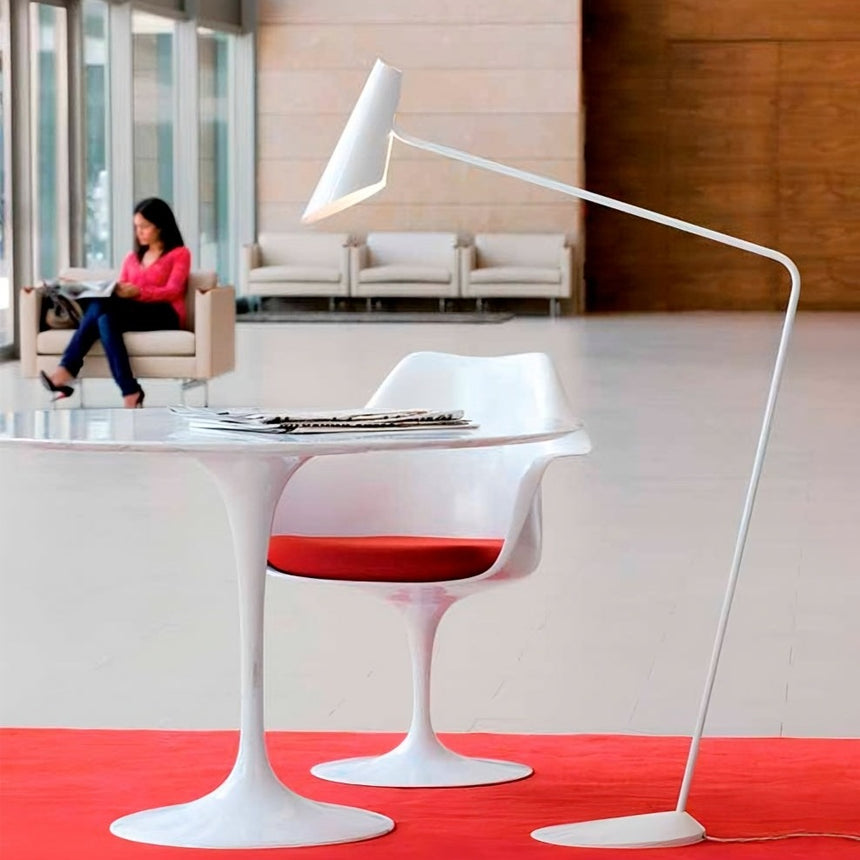 Vibia Cono Lámpara de pie lectura blanca 0715-03