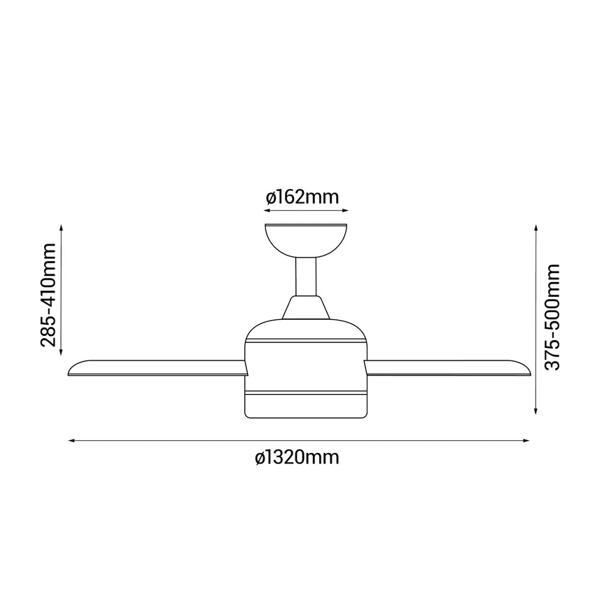 Sulion Ventilador de techo exterior MIST nebulizador con depósito 75772