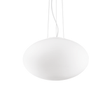 Lámpara colgante Ideal Lux Candy blanco cristal 42W Ø50cm 086743