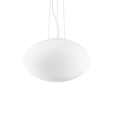 Lámpara colgante Ideal Lux Candy blanco cristal 42W Ø50cm 086743