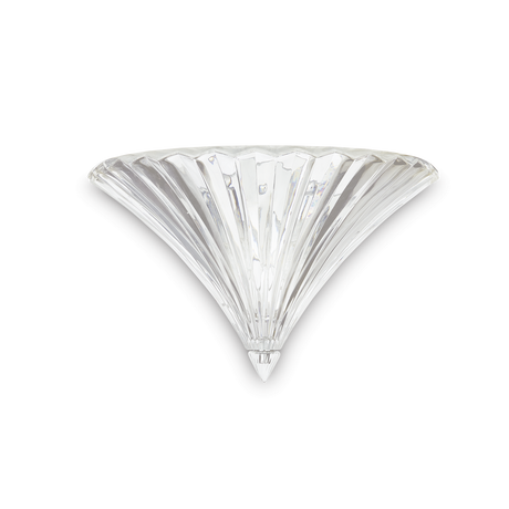Aplique de pared Ideal Lux Santa transparente cristal 40W Ø38,5cm 087368