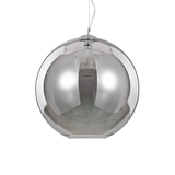 Lámpara colgante Ideal Lux Nemo fumé cristal 42W Ø50cm 094137