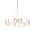 Lámpara colgante Ideal Lux Corte blanco 12 luces 480W Ø95cm 097664