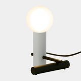 LedsC4 Sobremesa bola Nude Tiny E27 15 Gris Piedra 10-8516-05-EM