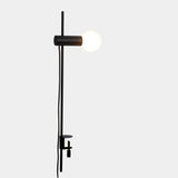 LedsC4 Sobremesa bola Nude Clip E27 15 Negro 10-8519-05-05