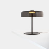 LedsC4 Sobremesa Levels 1 luz Ø42cm LED 3 Steps regulable negro 10-A004-05-12