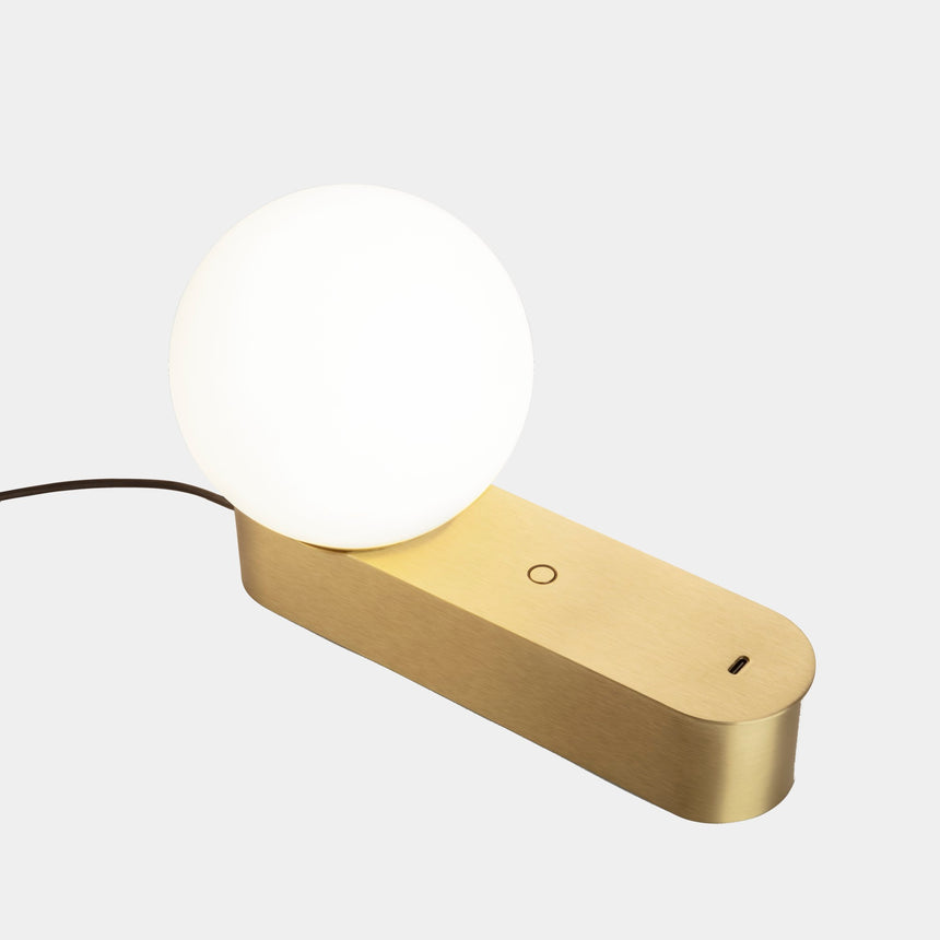 Lámpara de sobremesa LedsC4 Perlina LED 10-A078-DN-DN