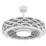 Sulion Ventilador de techo RUBIK WiFi blanco con luz 1000757