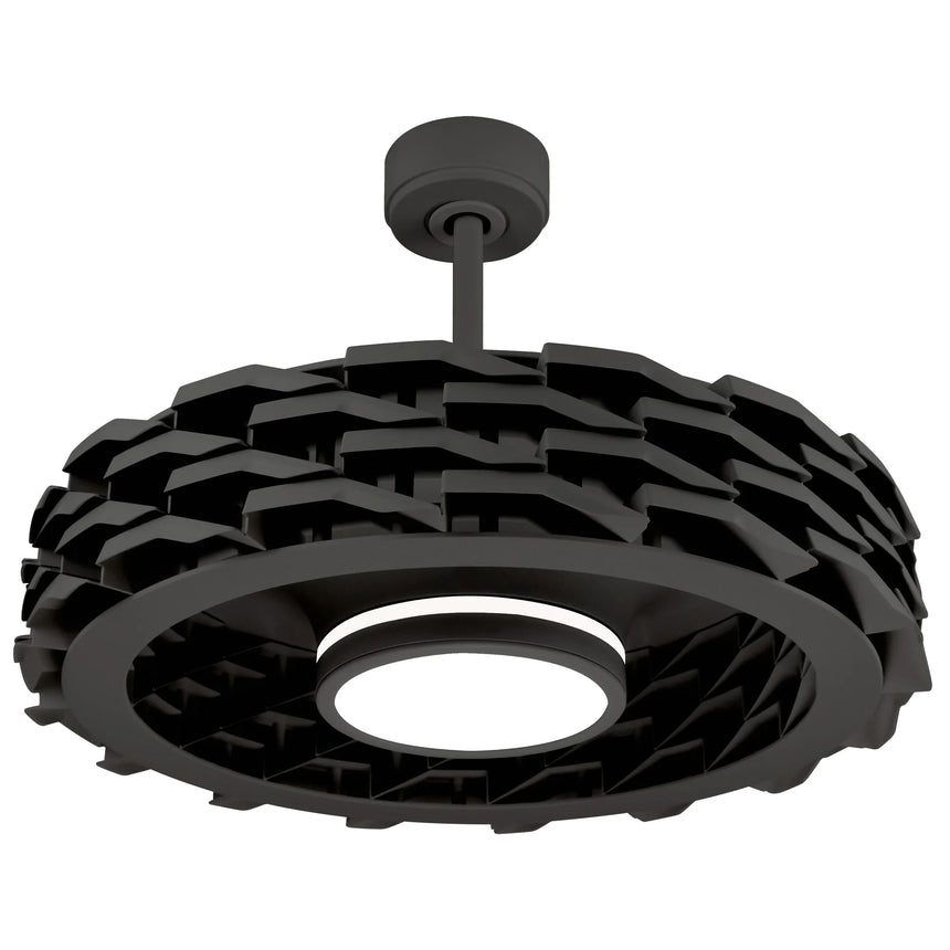 Sulion Ventilador de techo RUBIK WiFi negro con luz 1000764