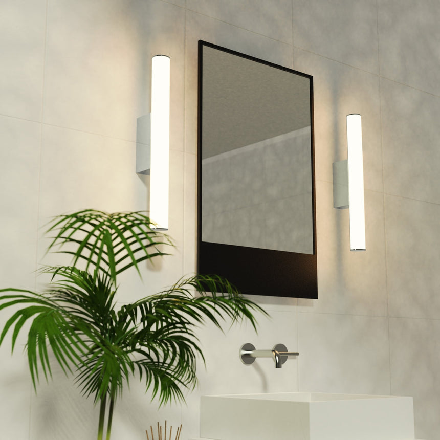 Sulion Caspio Aplique de pared iluminaespejos IP44 60cm latón 1002263