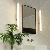 Sulion Caspio Aplique de pared iluminaespejos IP44 90cm latón 1002331