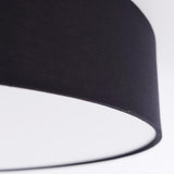 Sulion Moon Plafón de tela negro 40cm  - MOON 104320