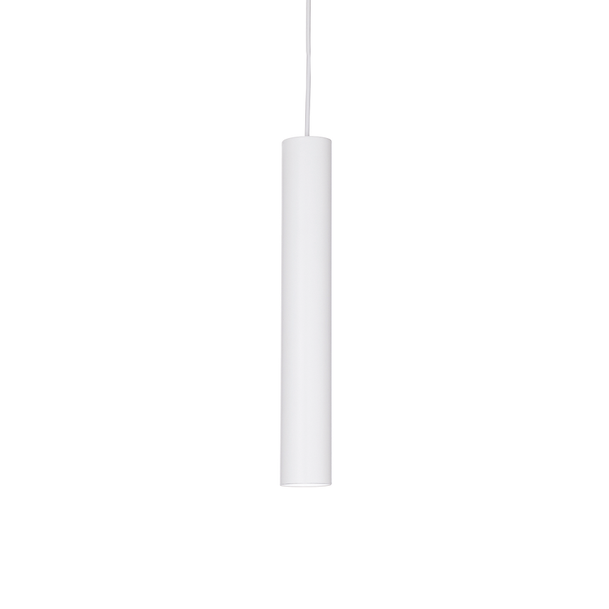 Lámpara colgante Ideal Lux Look blanco Ø6cm 28W 104935