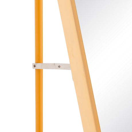 Espejo de pared de aluminio y cristal en dorado 50x160 cm