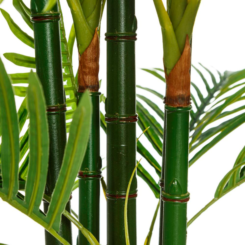 Planta artificial areca palmera de PVC en verde 170 cm