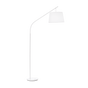 Lámpara de pie Ideal Lux Daddy tela 197cm E27 blanco — ref. 110356 (1)