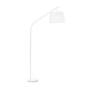 Lámpara de pie Ideal Lux Daddy tela 197cm E27 blanco — ref. 110356 (1)