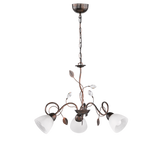 Lámpara Trio Traditio 3 luces óxido Ø70cm 110700328 - vista 2