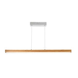 Sulion Taveda Lámpara de techo de metal y madera 120cm - TAVEDA 114104
