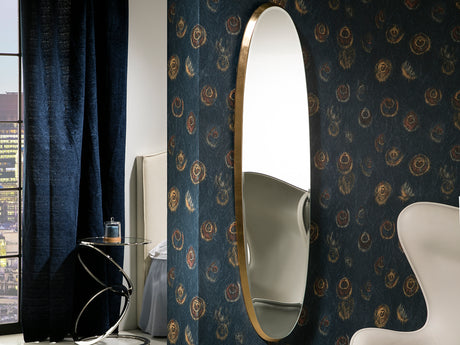 Espejo ovalado Schuller Aries pan de oro 36x136cm 119481