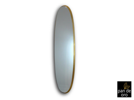 Espejo ovalado Schuller Aries pan de oro 36x136cm 11948