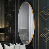 Schuller Aries Oval Mirror 80x170 gold 119573