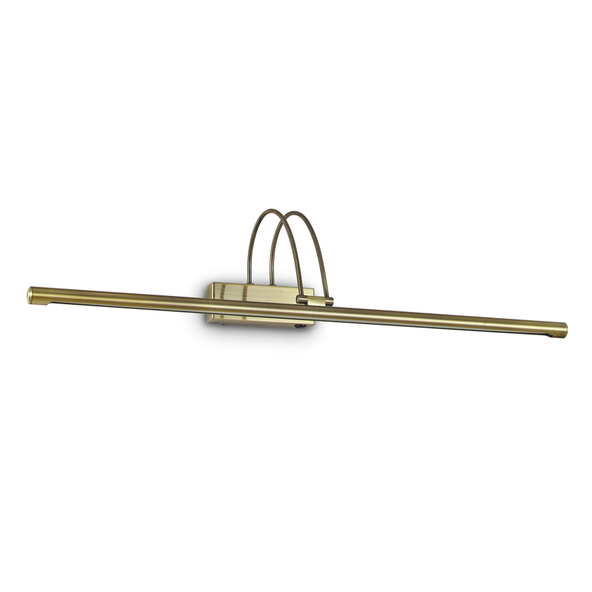 Aplique de pared Ideal Lux Bow brunido LED 8W Ø76cm 121147