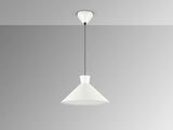 Schuller I3 cono Lámpara de techo colgante 1 luz Perla mate 12458
