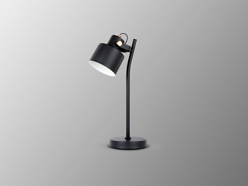 Schuller I3 Erika Lámpara sobremesa 1 luz negro cobre 12469