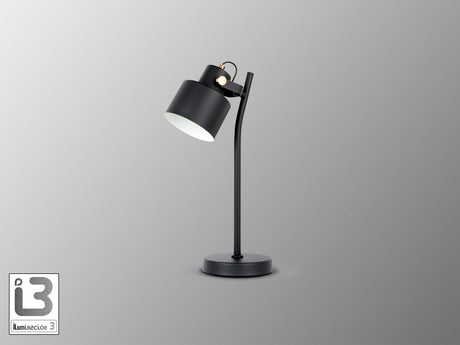 Lámpara de sobremesa Schuller Erika 1 luz negro y cobre satinado 44cm 12469 vista 2