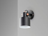 Schuller I3 Erika Aplique de pared 1 luz negro cobre 12476